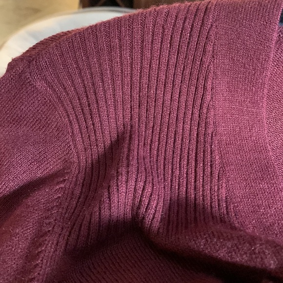 Classic Editions Burgandy Cardigan - Picture 7 of 7